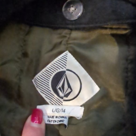 Volcom Camouflage Long Winter Skater Jacket - Picture 8 of 8